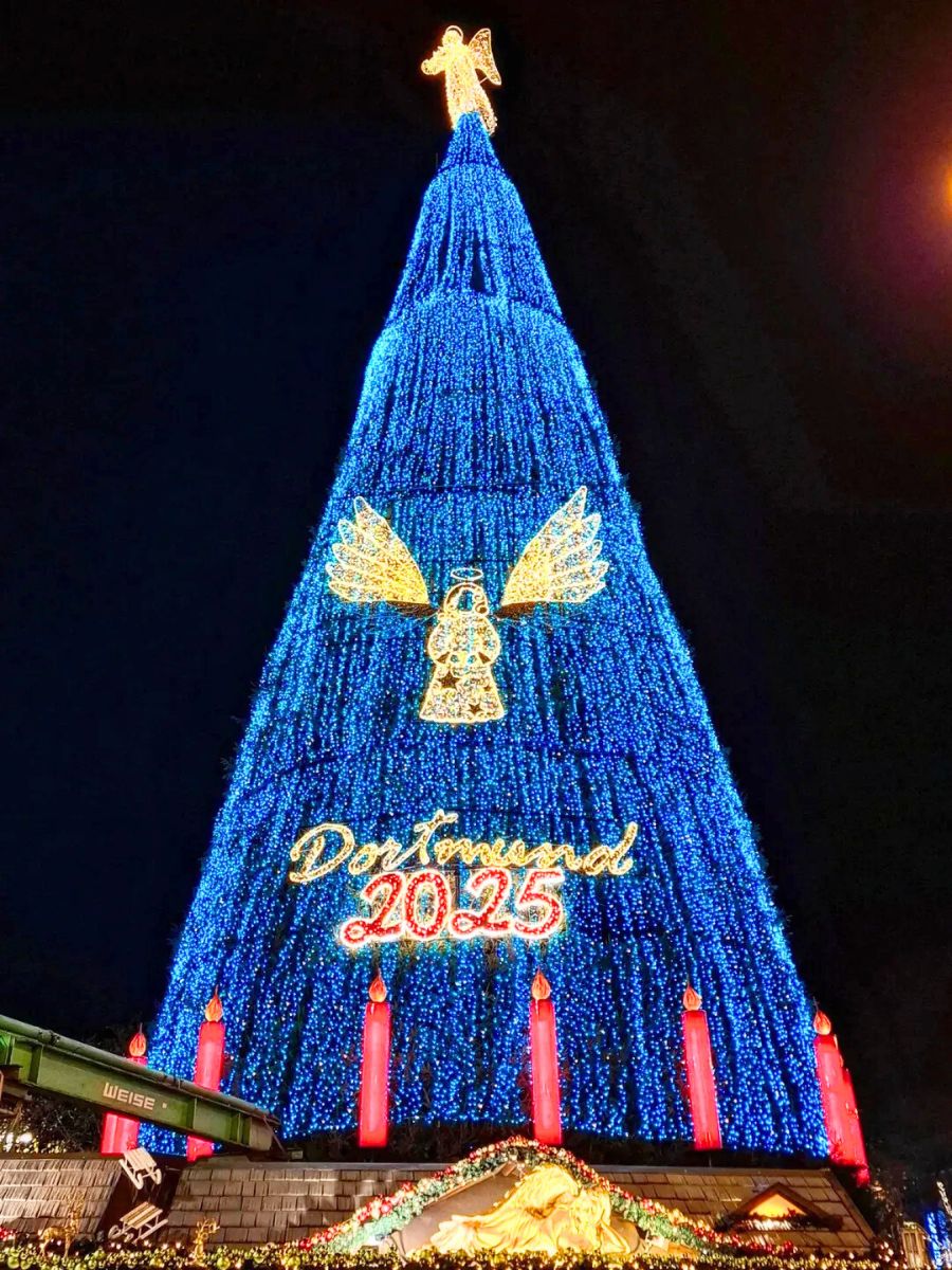 Dortmund Germany Christmas tree