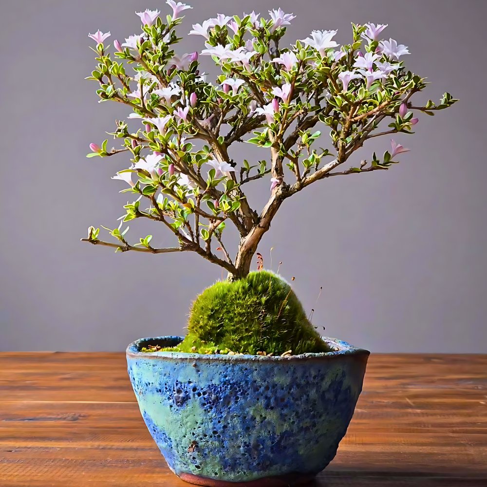 Keeping the Serissa's tree shape compact keeps it beautiful looking