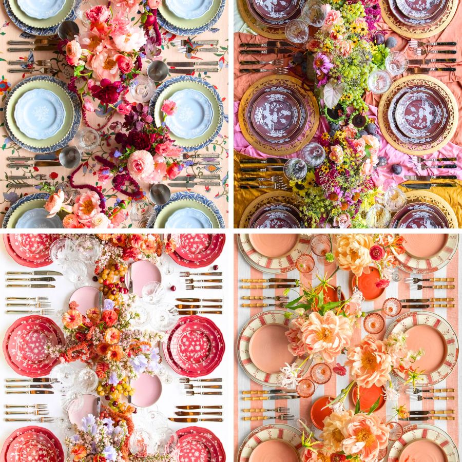 Different styles and flowers by Casa de Perrin