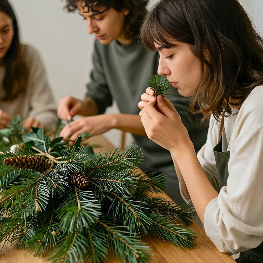Festive evergreens How Holiday Evergreen and Floral Scents Affect Well-Being