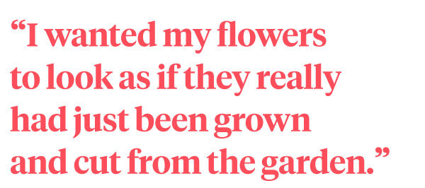 La Musa de las Flores Interviews Lucy the Flower Hunter - quote flowergarden - on thursd