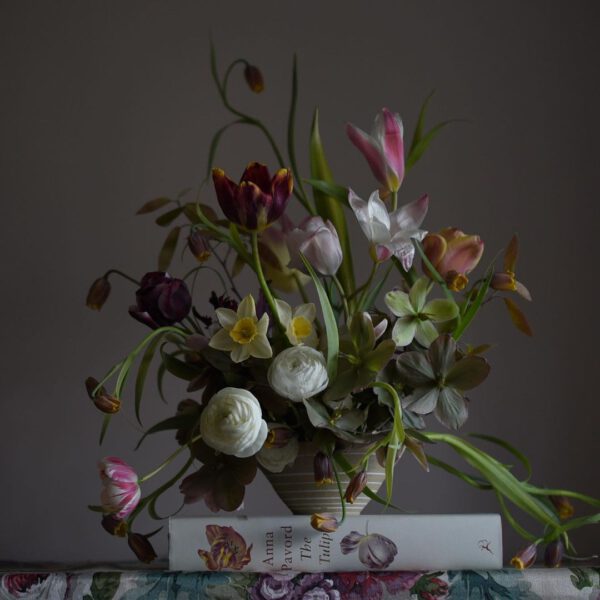 What It Means To Grow My Own Flowers - sarah statham blog - spring arrangement -on thursd