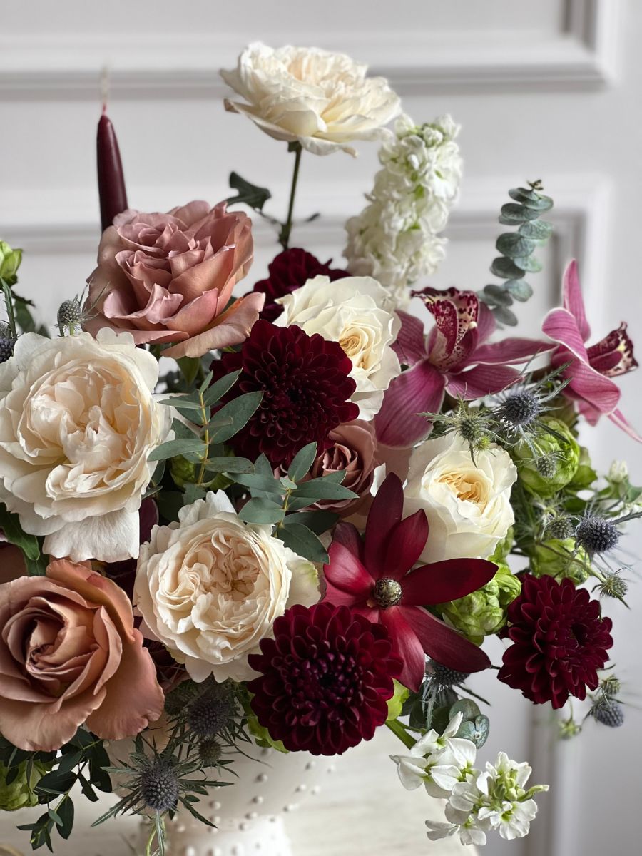 White roses for everyday use