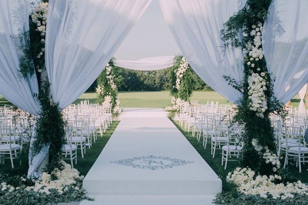 Tiesto article on Thursd white wedding