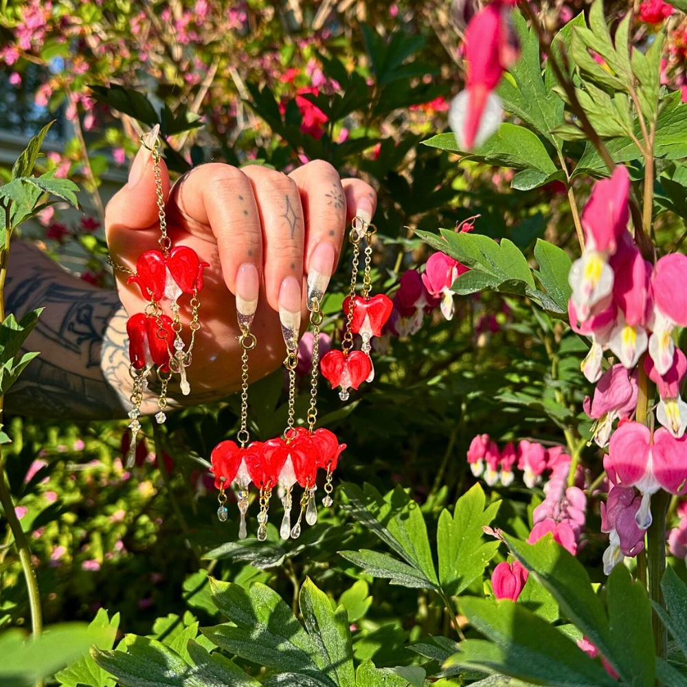What does the bleeding heart flower mean?