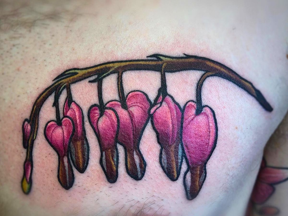 The placement of bleeding heart tattoos also affects their meaning.