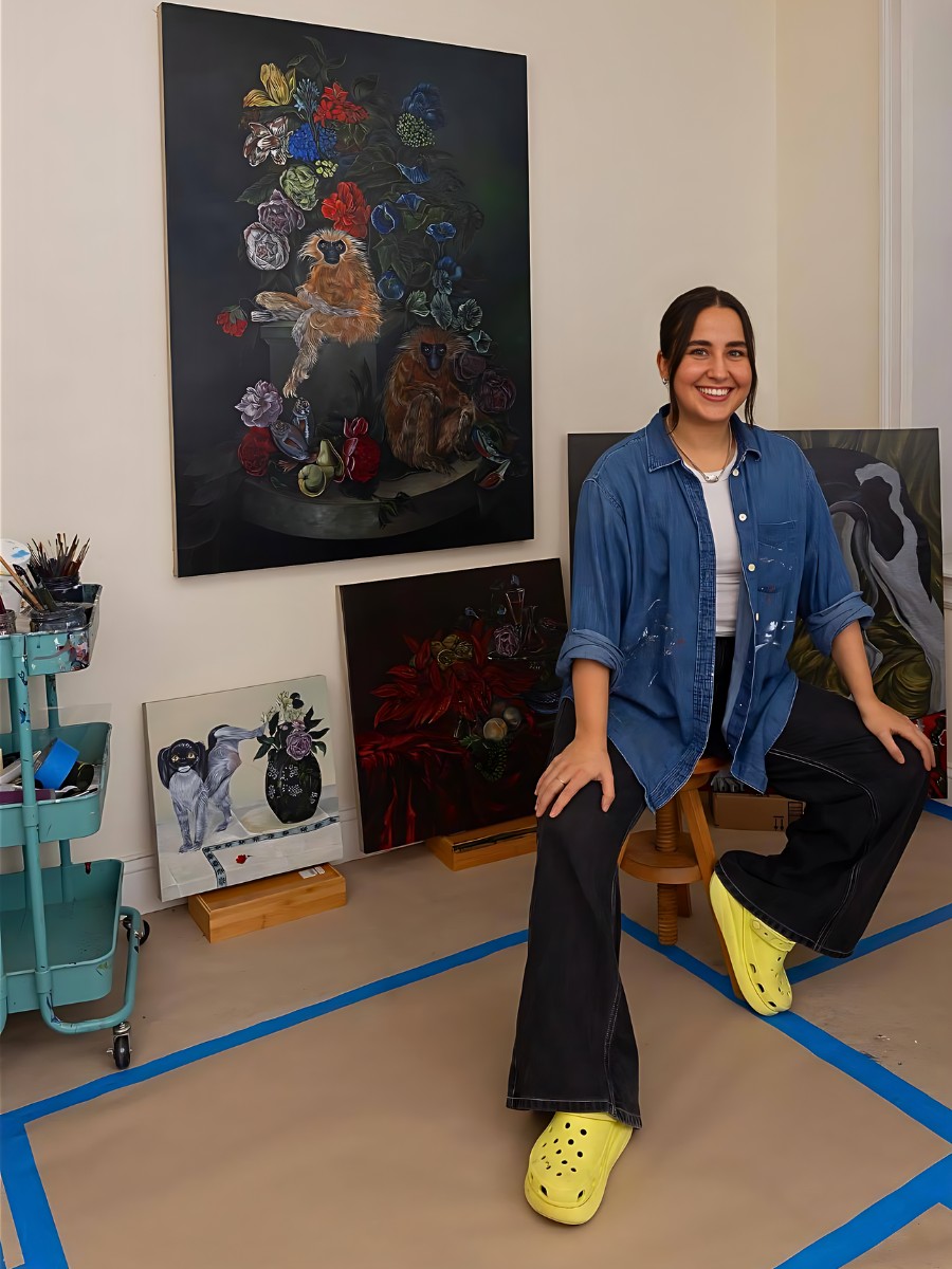 Floral Beauty Meets the Unexpected in Sabrina Bockler&rsquo;s Art Works