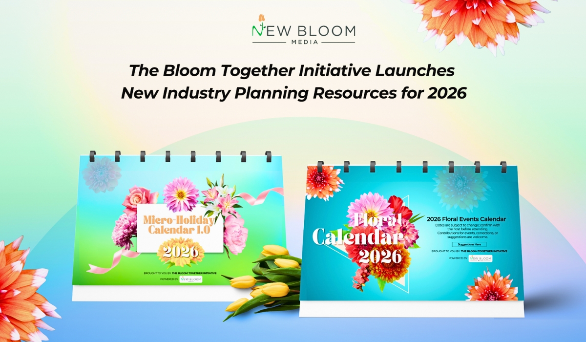 New Bloom Media Launches 2026 Digital Floral Events Calendar With Micro-Holiday Feature