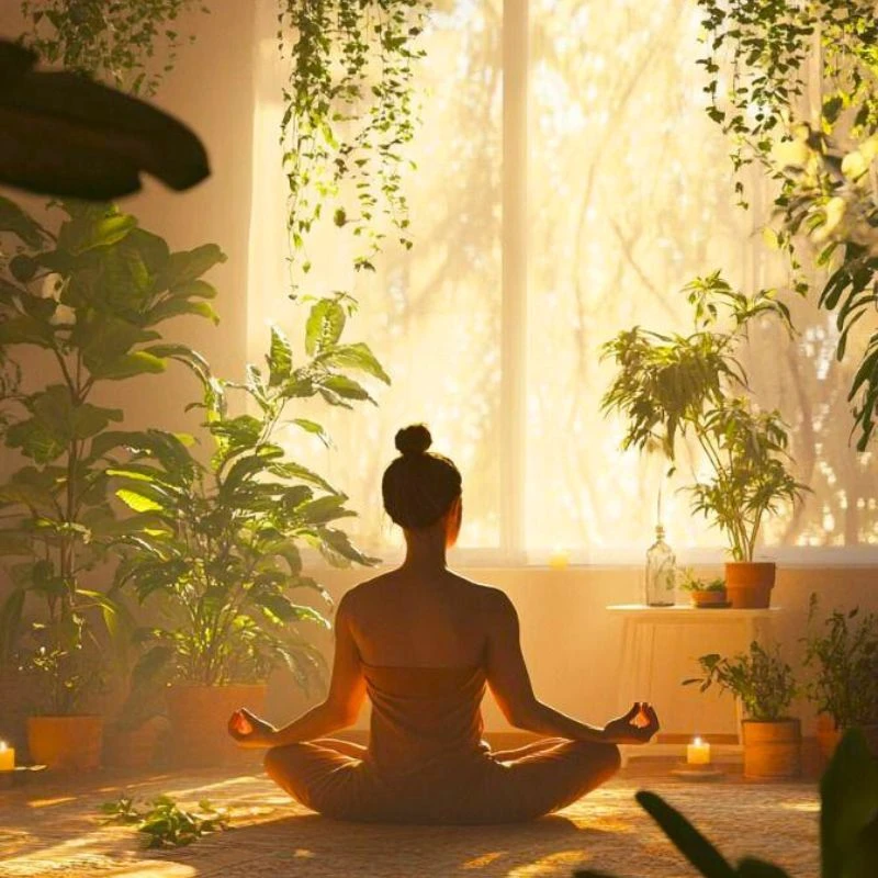 Plants for a yoga studio