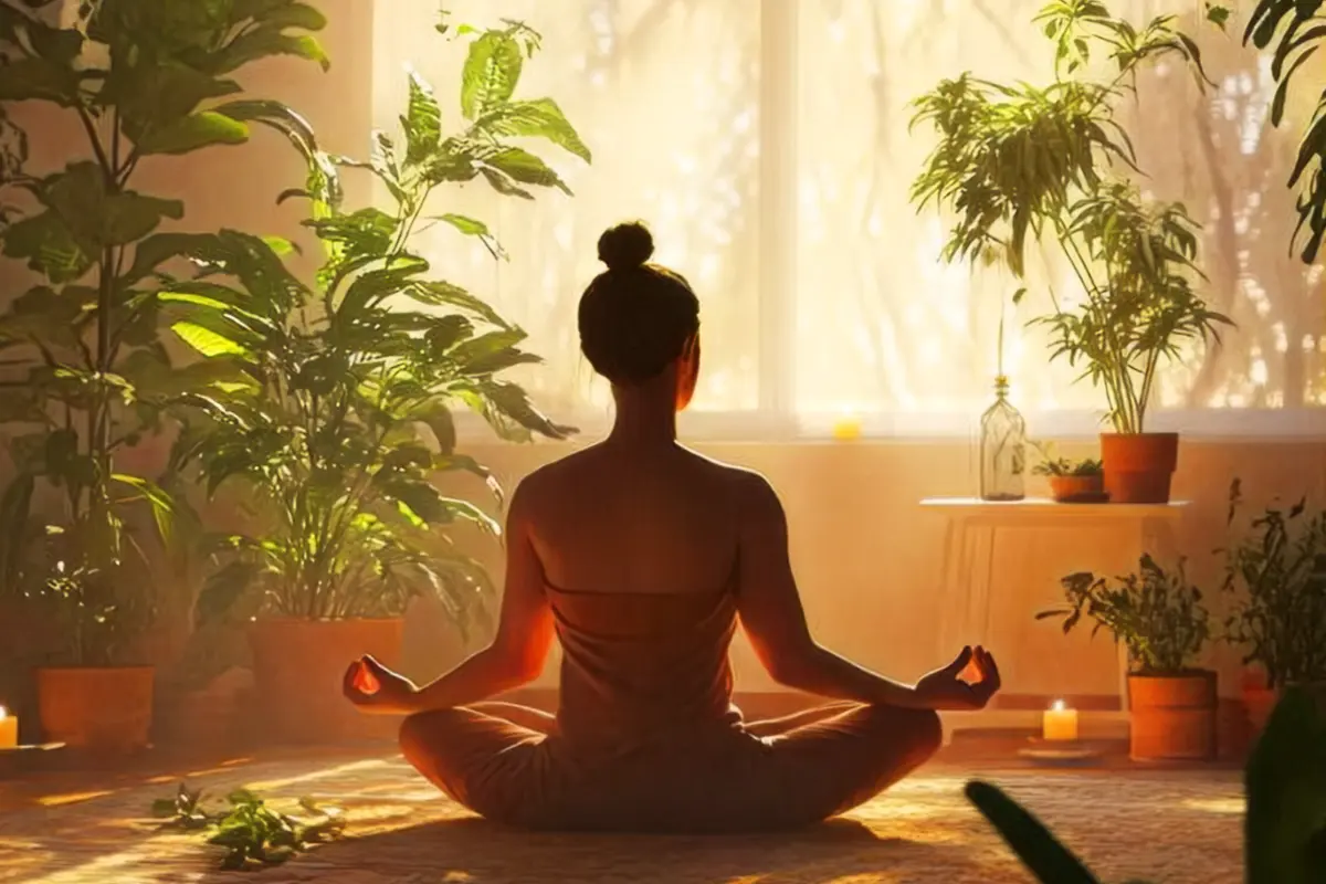 Plants for a yoga studio