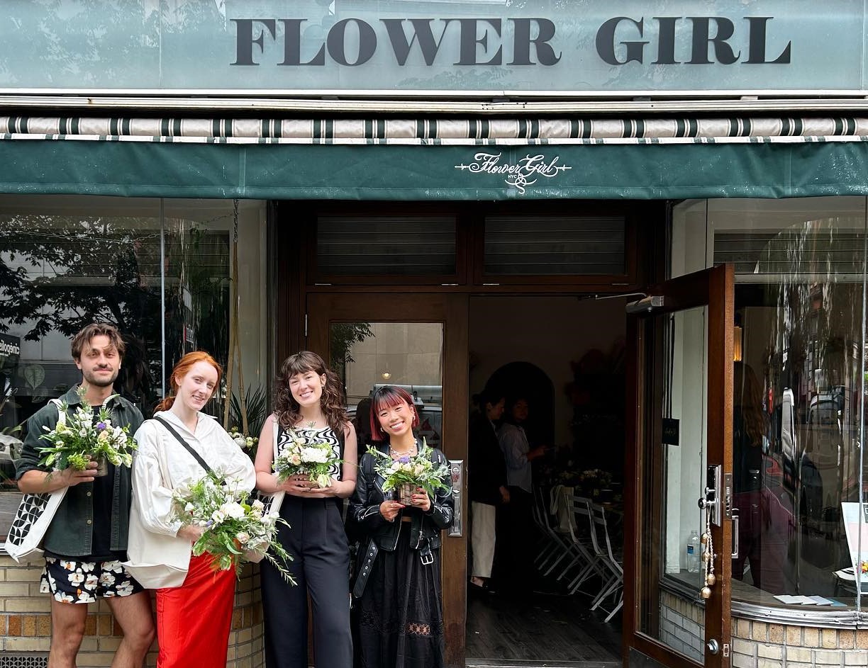 A popular New York flower shop - Flower Girl