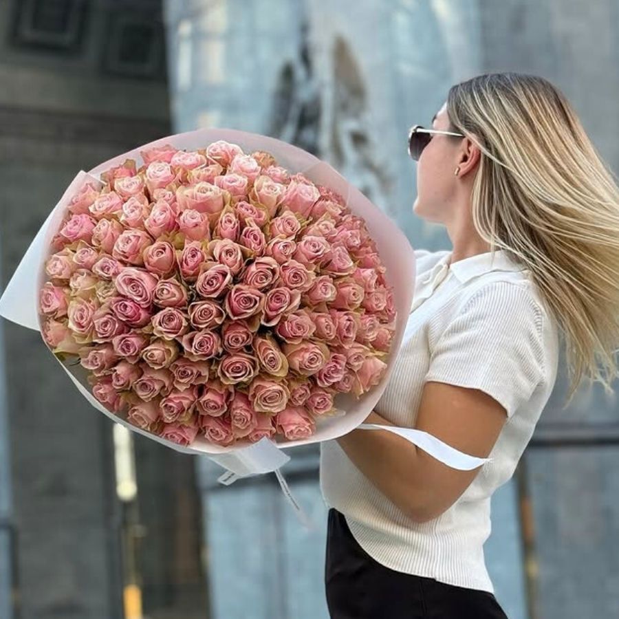 Pink Athena by Broom Room Flowers