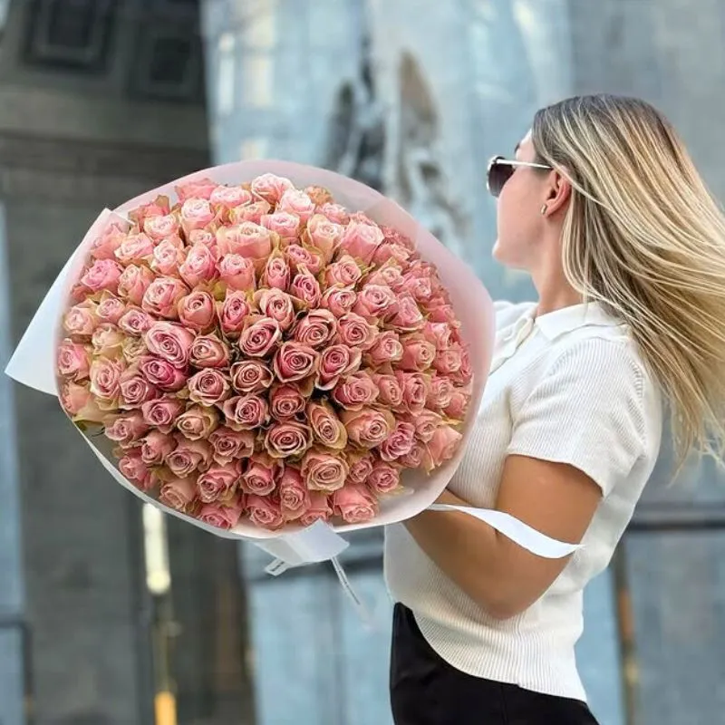 Pink Athena by Broom Room Flowers