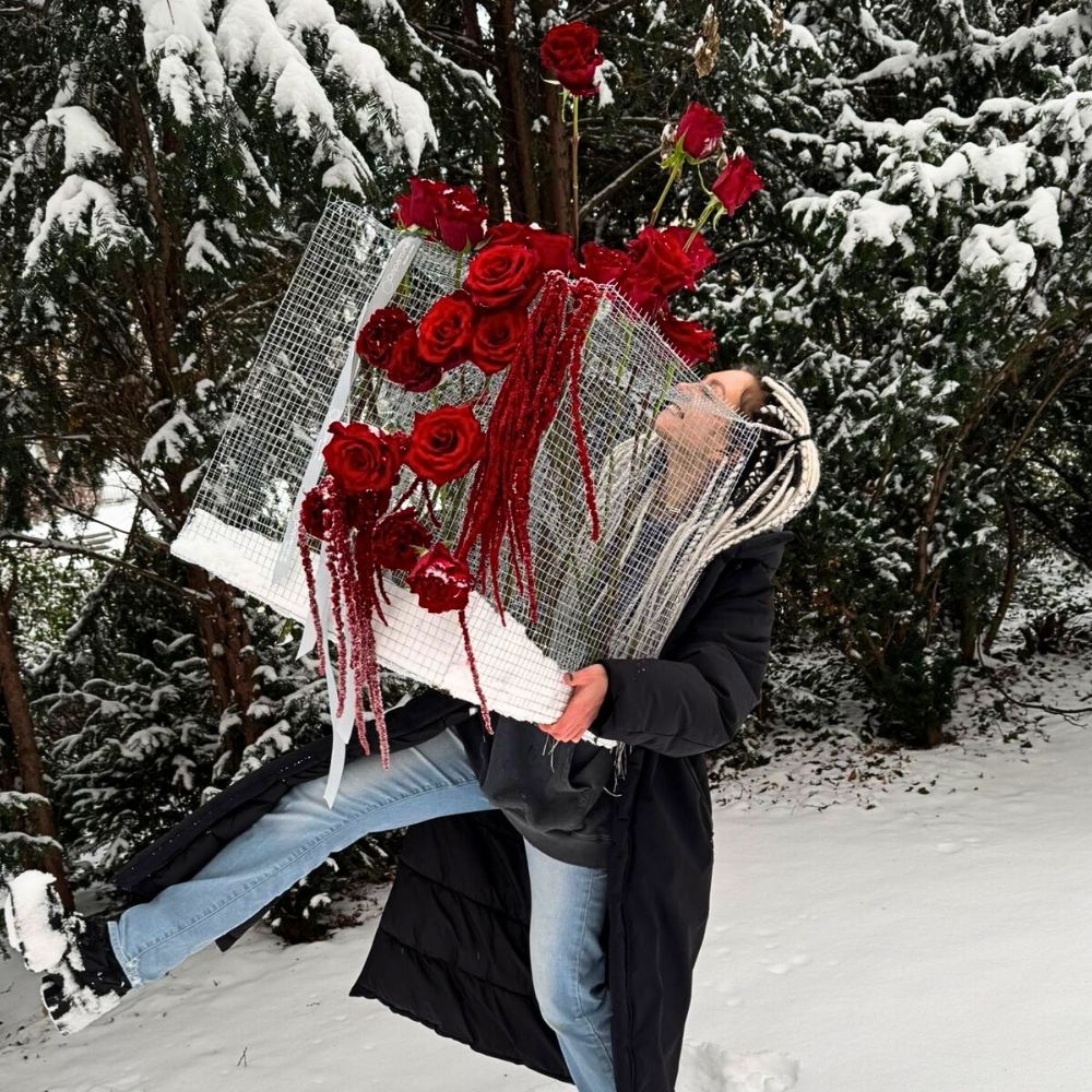 An art form of love by dopamine flower