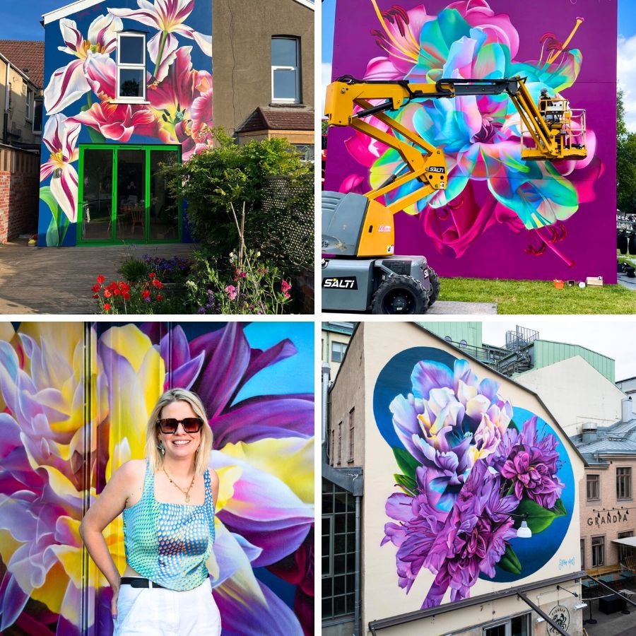 More murals by Sophie Mess More murals by Sophie Mess