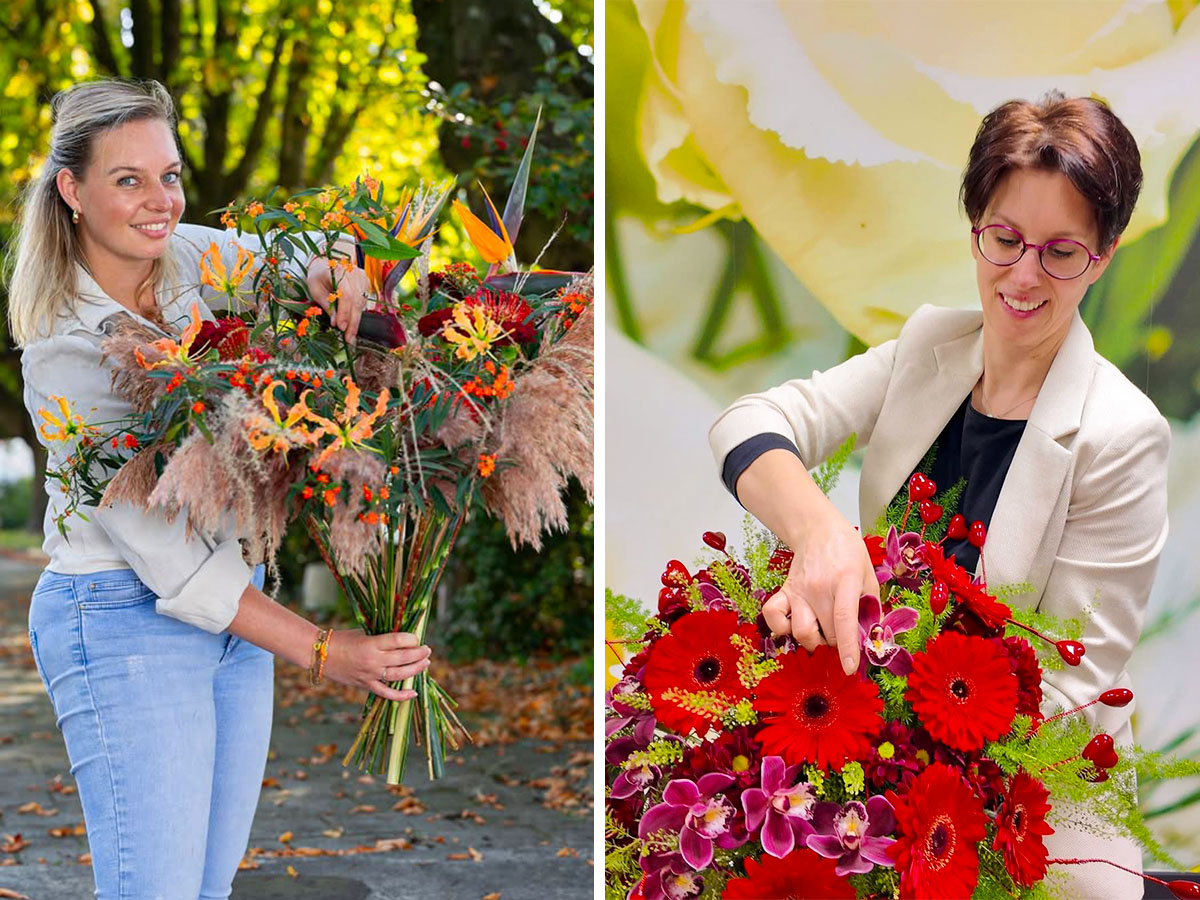 Franka Roenhorst and Chantal Post