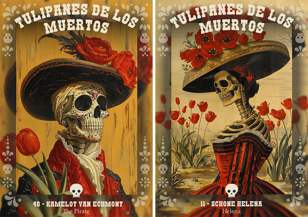 Ninety-Nine Tulips Tulipanes de los Muertos