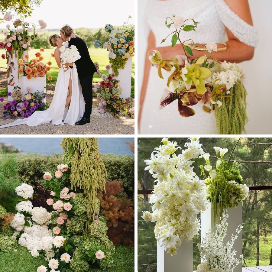 Floral designs by Australian designer Sophia Wilde