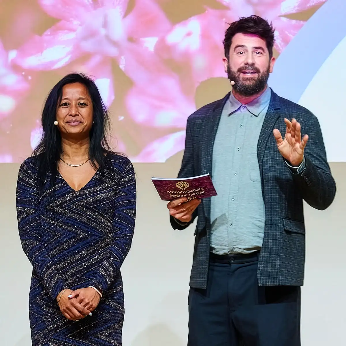 Michael Perry and Sirekit Mol