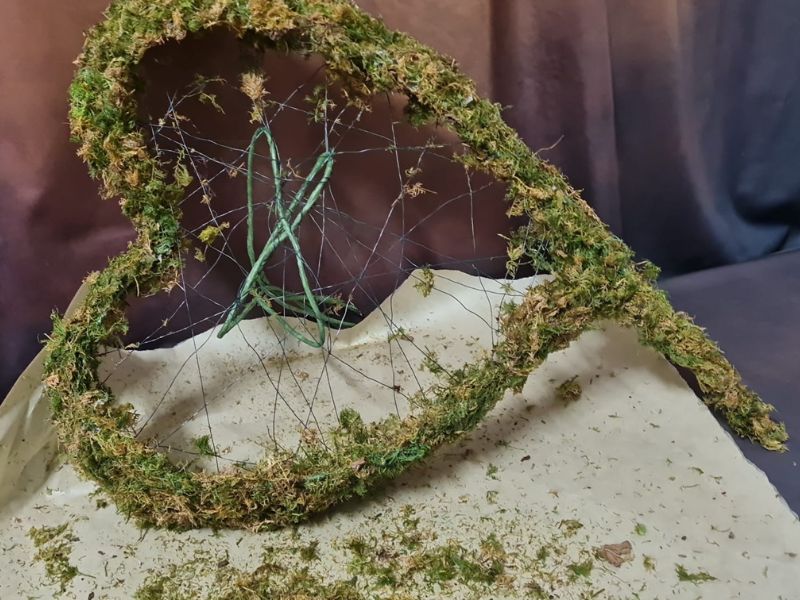 Preparation Frame for Heart Shape Bouquet Porta Nova Red Naomi