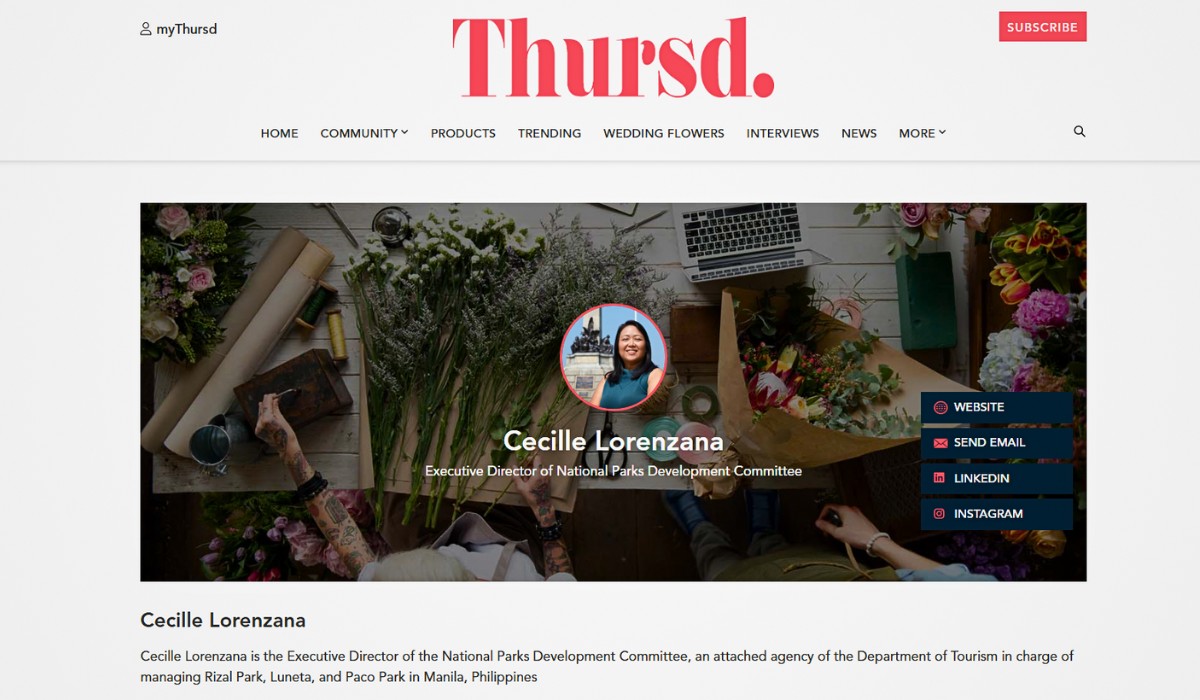 Join Thursd as a Blogger