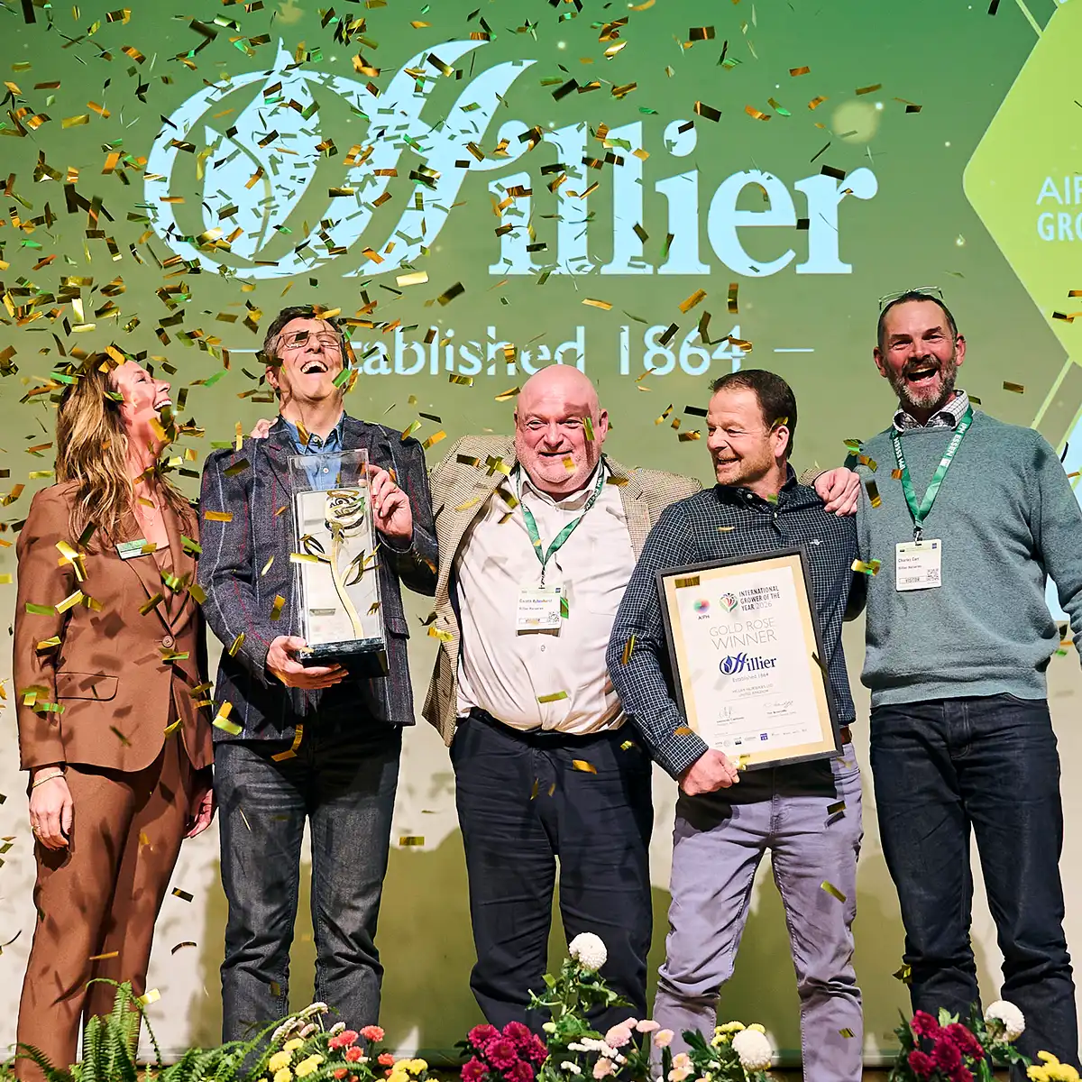 Gold Rose Hillier nursery