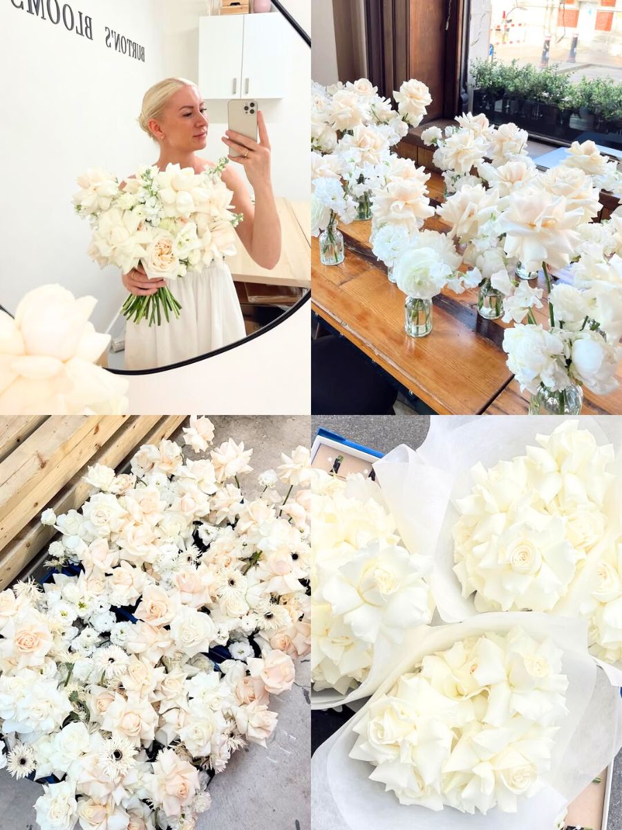 White flowers for brides White flowers for brides