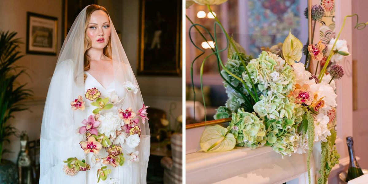 Colorful wedding flowers by Zoe Burton Colorful wedding flowers by Zoe Burton