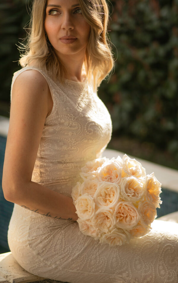 White O'Hara - The Perfect Garden Rose for Your Wedding or Event Alina Neacsa