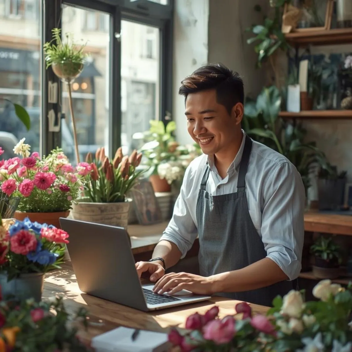 AI SEO for Florists - Thursd Feature image