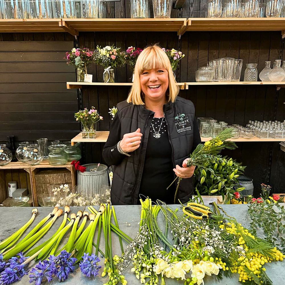 Valentines Day preparation for flower shops