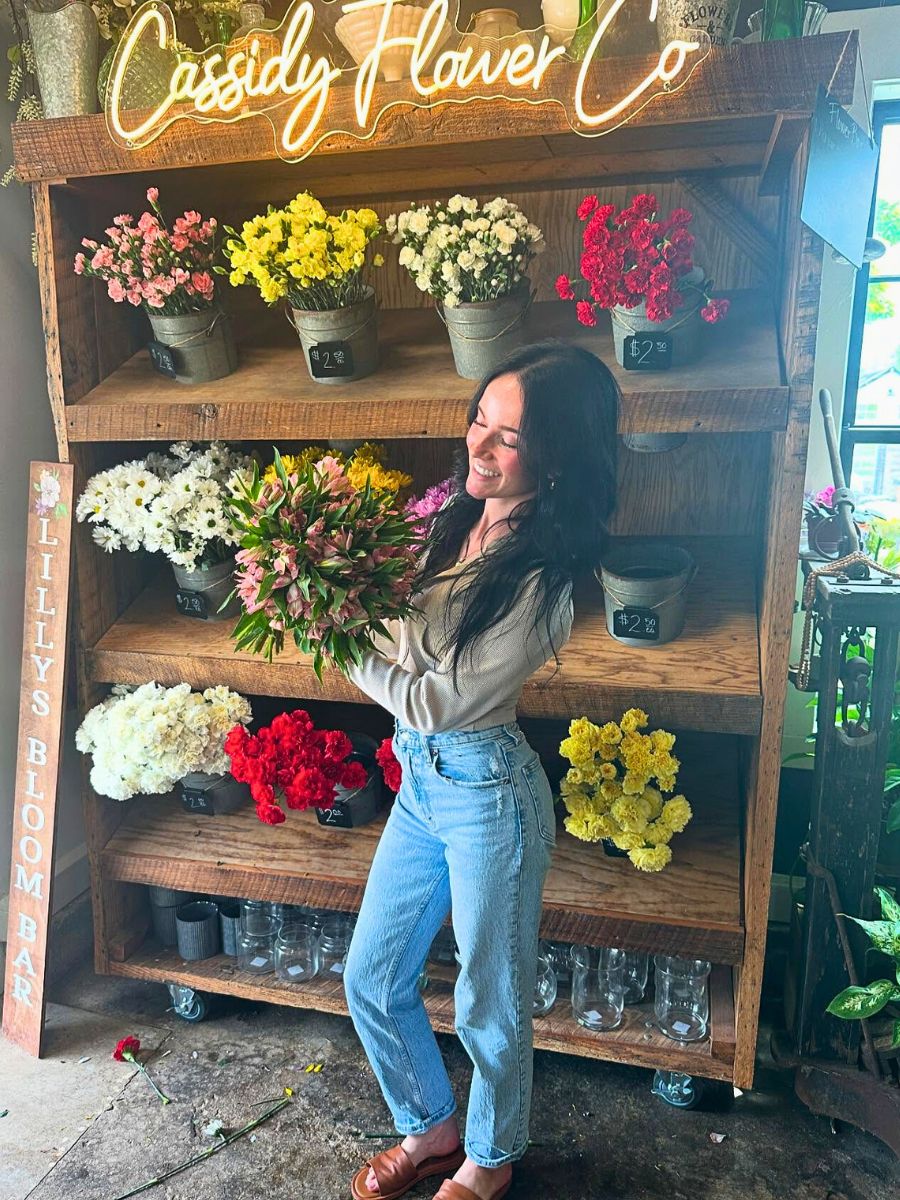 Valentines Day preparation for flower shops