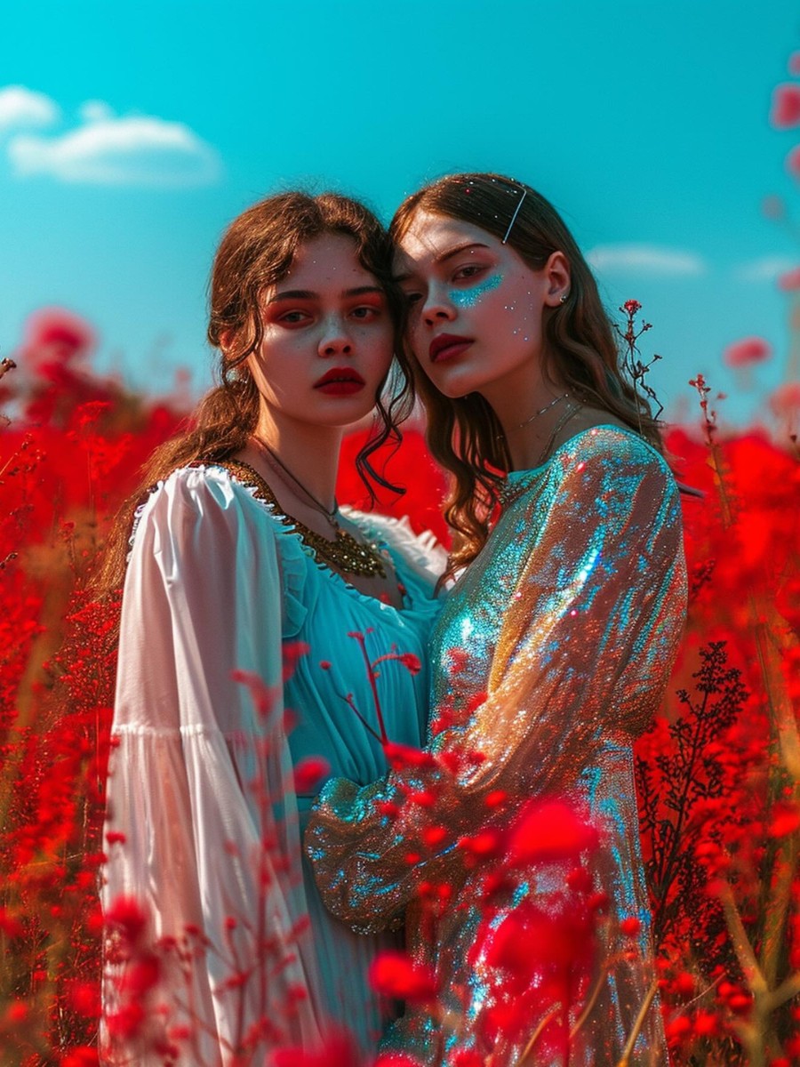 Fashion, Floral Art, and Fantasy Meet in Alexandra Paras&rsquo; AI-Inspired Art