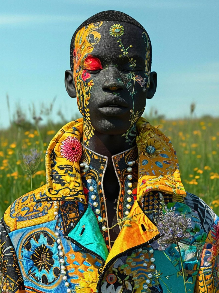 Fashion, Floral Art, and Fantasy Meet in Alexandra Paras&rsquo; AI-Inspired Art