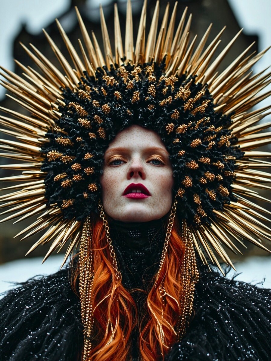 Fashion, Floral Art, and Fantasy Meet in Alexandra Paras&rsquo; AI-Inspired Art