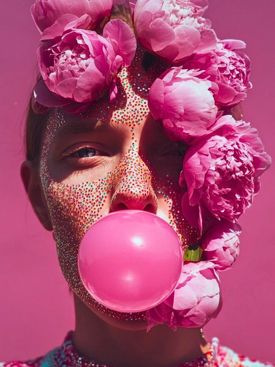 Fashion, Floral Art, and Fantasy Meet in Alexandra Paras&rsquo; AI-Inspired Art