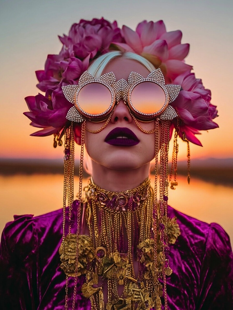 Fashion, Floral Art, and Fantasy Meet in Alexandra Paras&rsquo; AI-Inspired Art