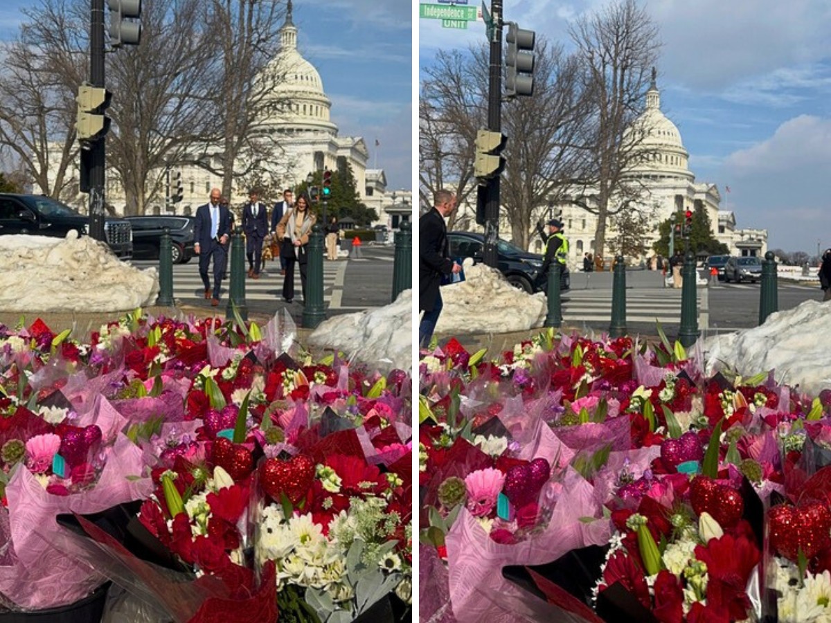 Colombian Flowers Bloom on Capitol Hill Ahead of Valentine’s Day