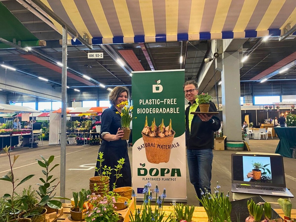 DOPA, the Paper Pots Developed by Plantics Reinforced With 100% Natural and Biodegradable Resin, Could Be the Answer for the Future of Plant Pots