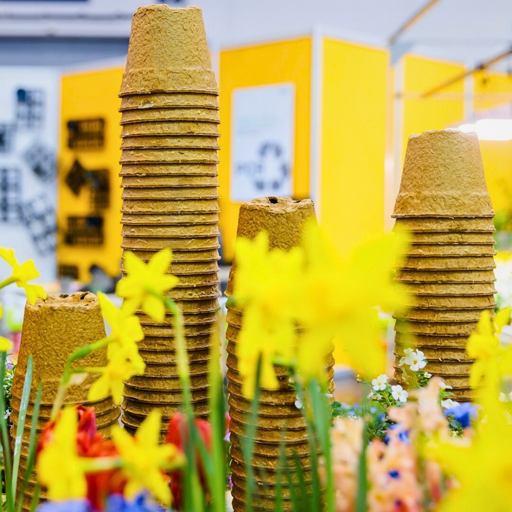 DOPA, the Paper Pots Developed by Plantics Reinforced With 100% Natural and Biodegradable Resin, Could Be the Answer for the Future of Plant Pots