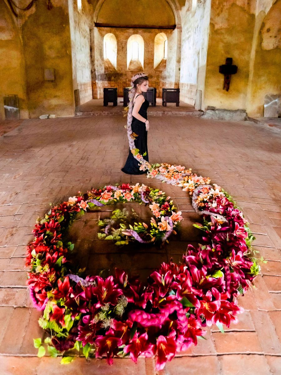 Art with liliums by bredefleur and ioana__nechifor