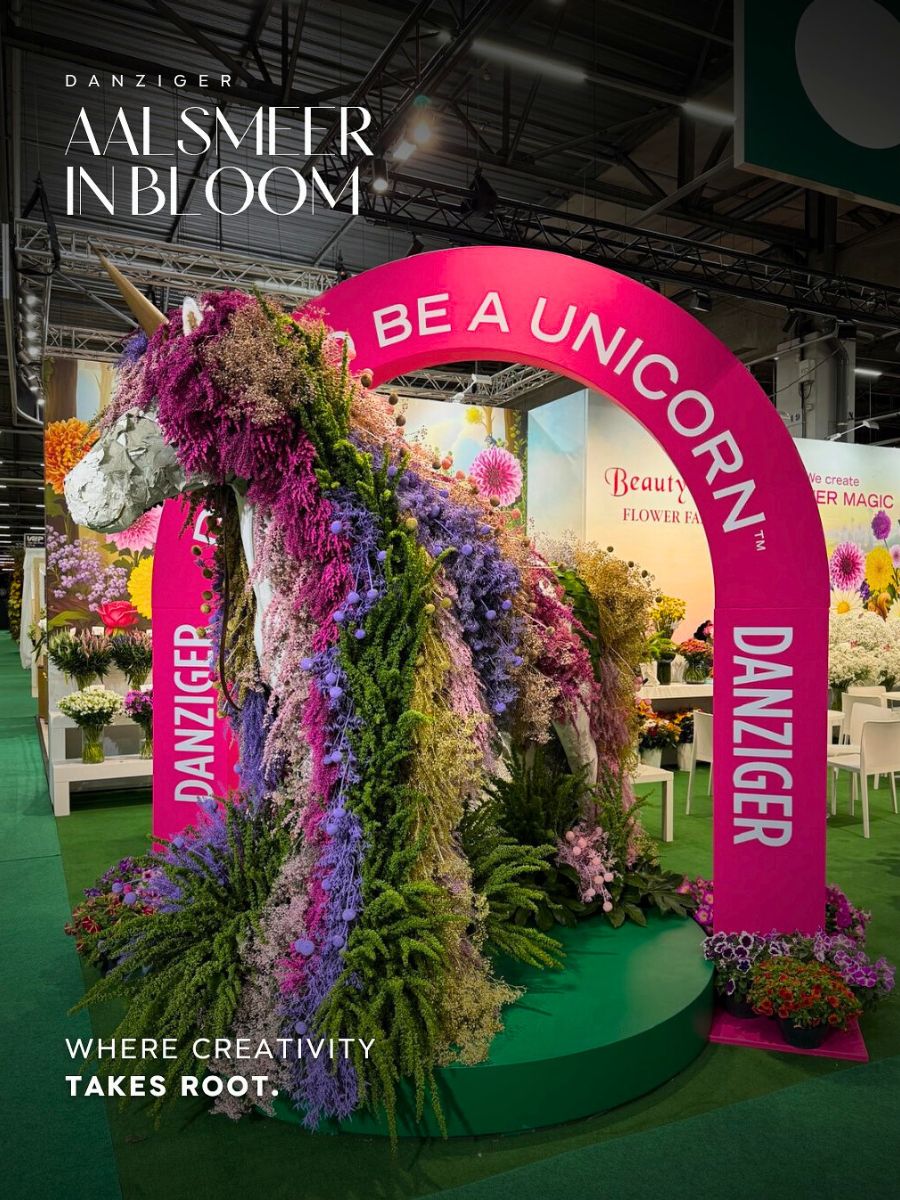 Danziger Unicorn during Trade Fair Aalsmeer