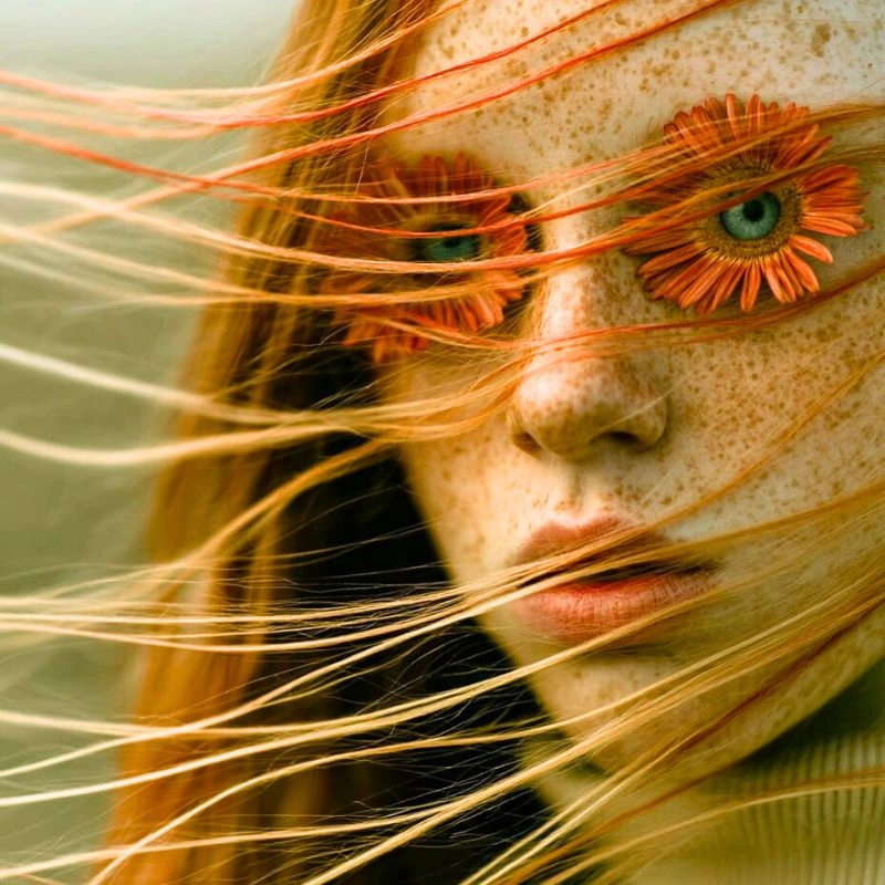 Ai floral art by Polly