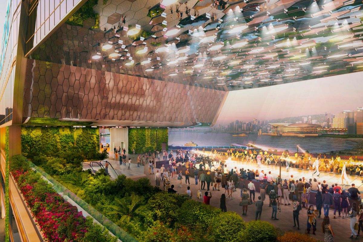 Central Yards interior part in Hong Kong