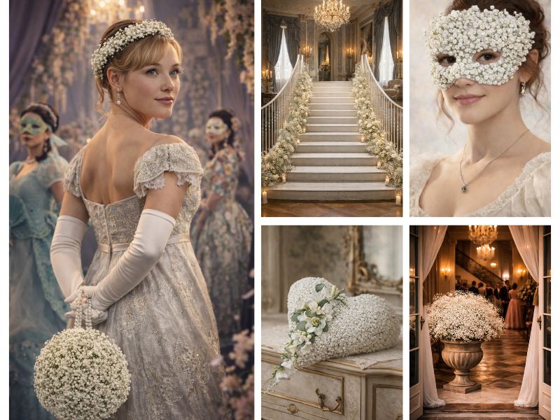 Gypsophila Xlence by Danziger for Marketing Campaign Betty Finkelstein