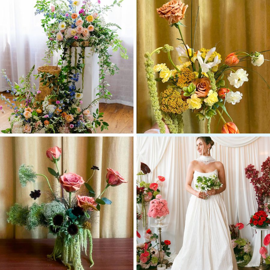 Wedding designs by The Cottage Rose