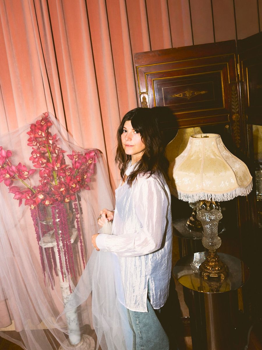 Farrell Richardson in a floral production