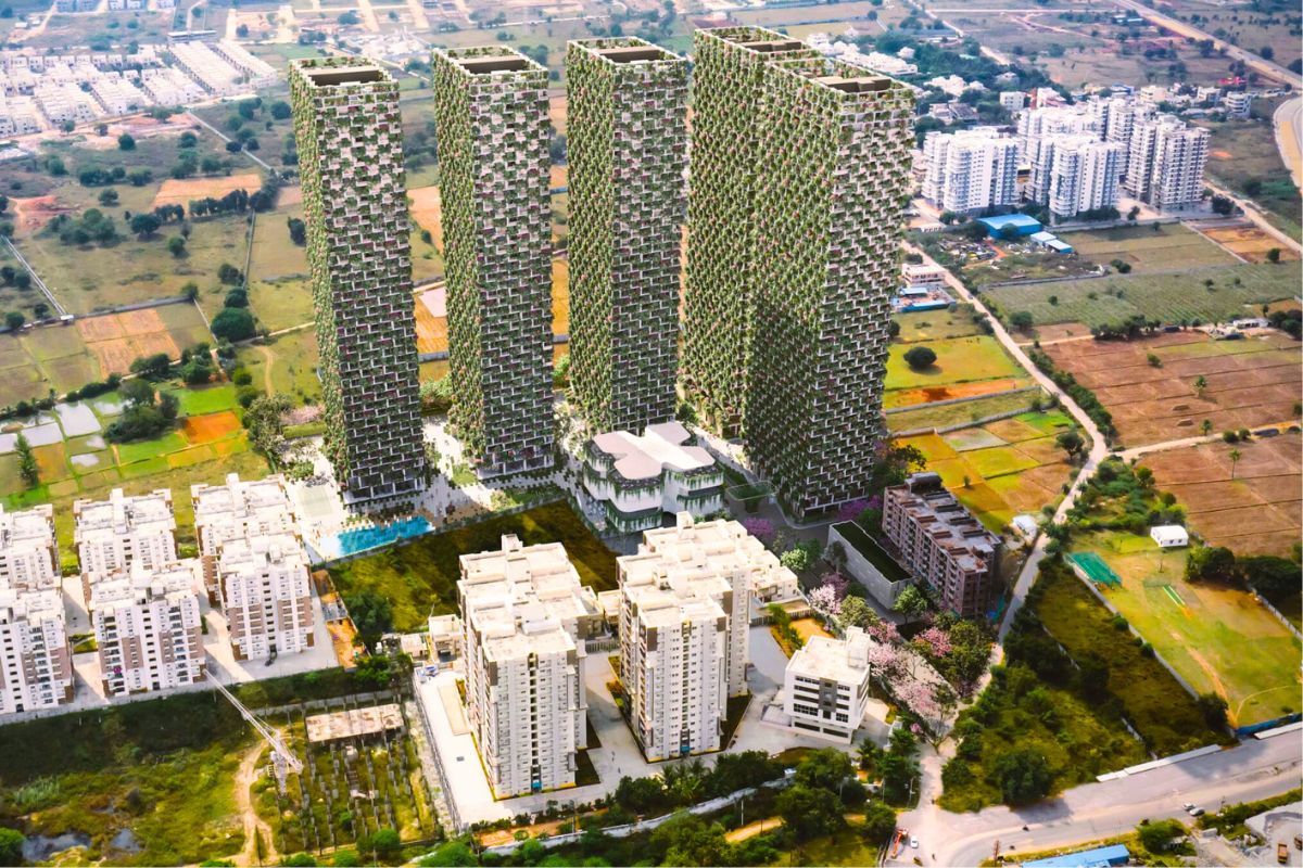 A view of the entire project