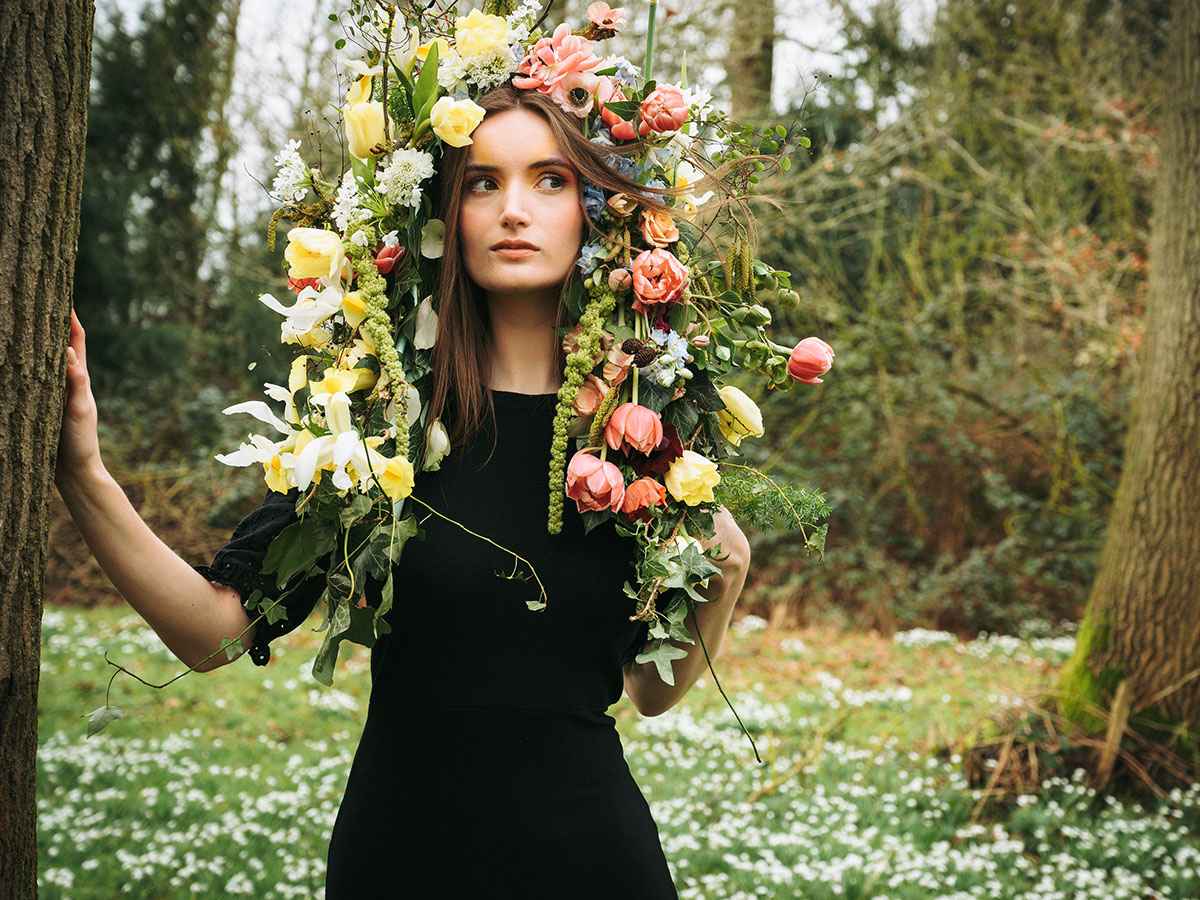 Rooted in History prequel forest head piece