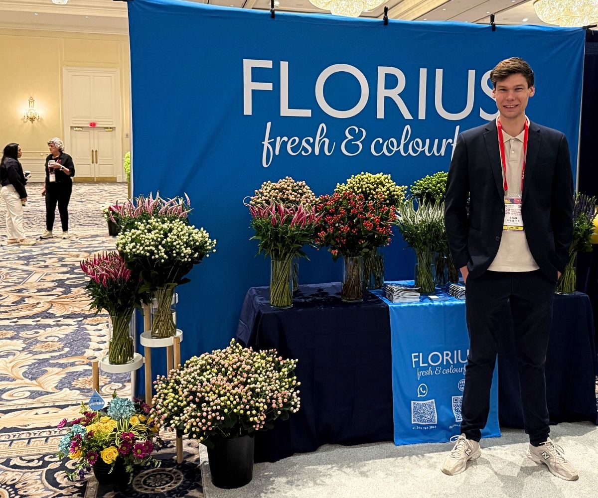 Stan Weelink of Florius Flowers at WFFSA FDC 2026